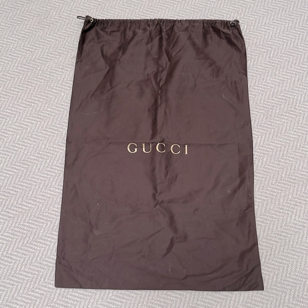 GUCCI Black Leather Knee High Boot with Slim Horsebit - Picture 13 of 13